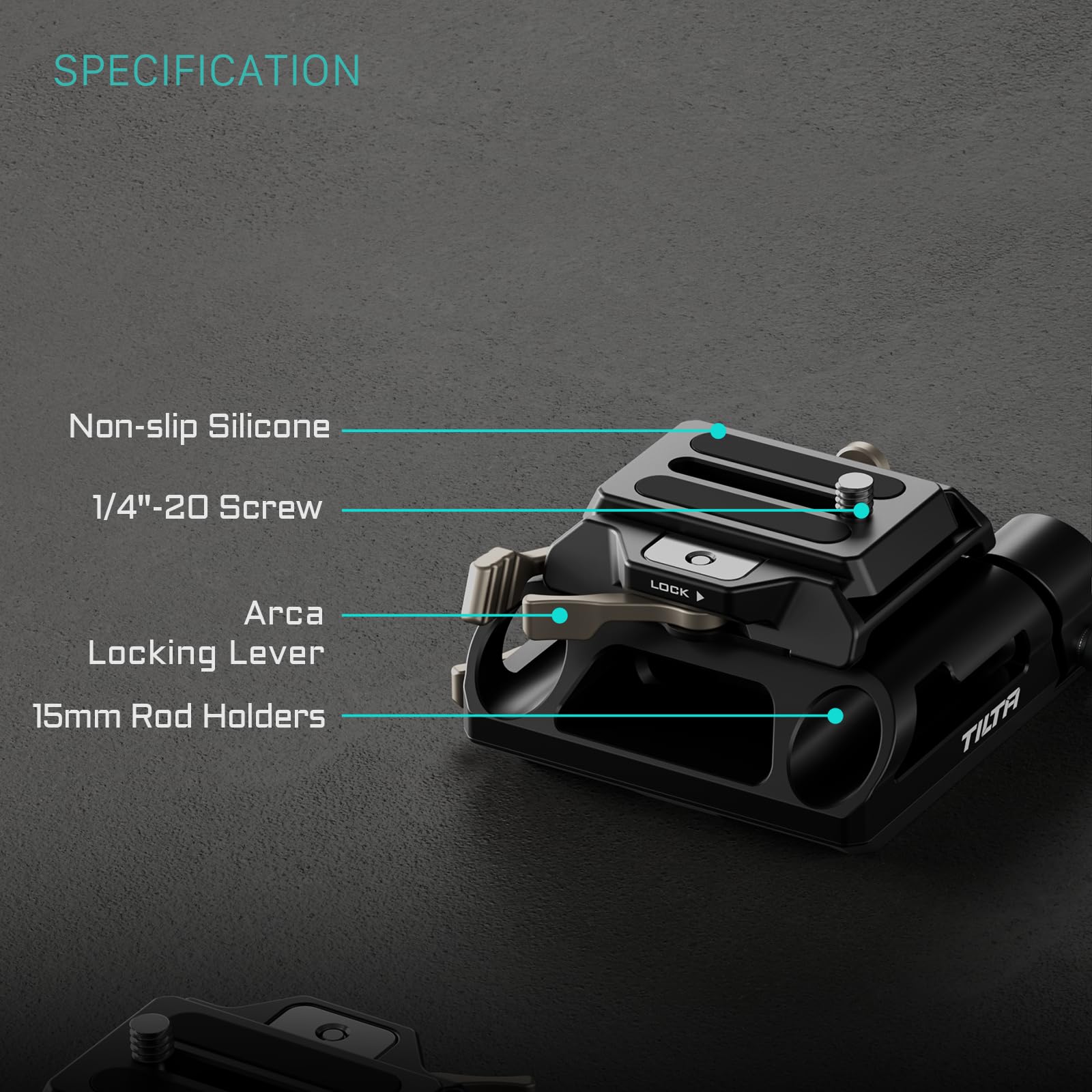 Amazon | TILTA Arca 高さ調整可能15mm LWSベースプレート DJI標準
